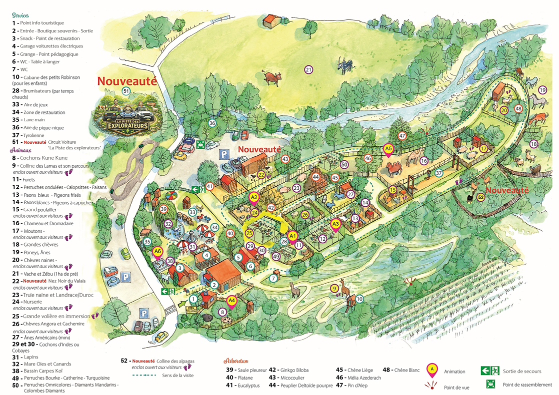 Plan du Parc 2026